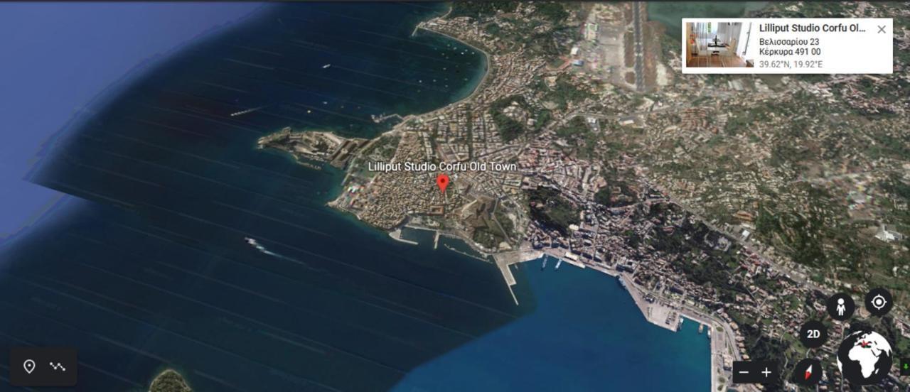 Lilliput Studio Corfu Old Town Zewnętrze zdjęcie